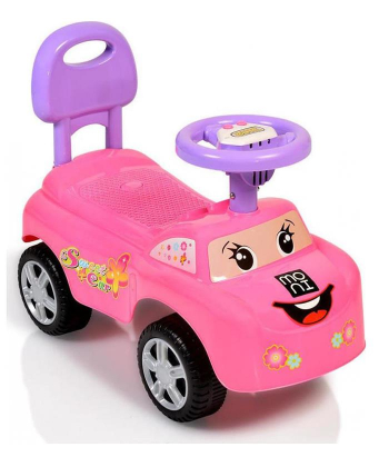 Moni Keep Riding guralica autić za decu Pink - CAN1149