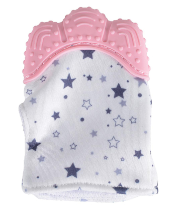 Cangaroo rukavica glodalica za bebe Olive Pink