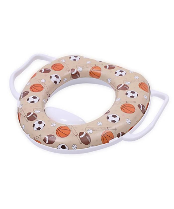 Lorelli Bertoni soft trening adapter za wc šolju sa ručkicama White Balls