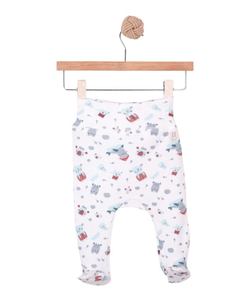 Just Kiddin baby pantalonice za dečake sa stopicama 0-3 meseca Spa&Chill Multicolor-17000552