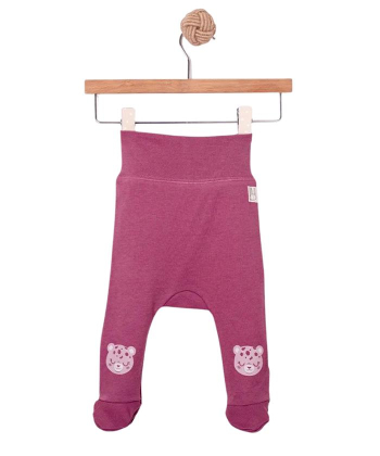 Just Kiddin baby pantalonice za devojčice sa stopicama 0-3 meseca Self Care Purple - 18000583