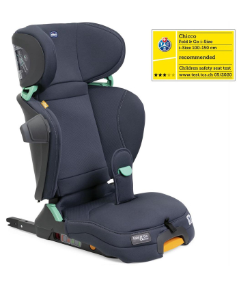 Chicco Fold&Go i-Size Isofix auto sedište za decu 100-150cm - India Ink