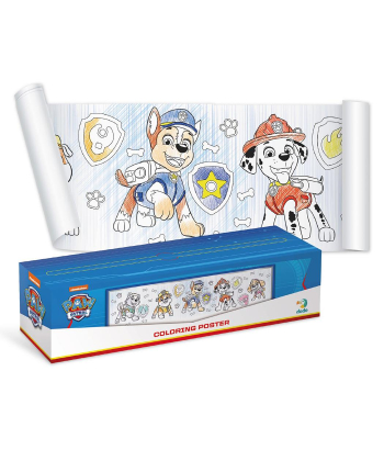 Dodo oboji poster Paw Patrol bojanka za decu - A082433