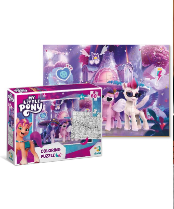 Dodo puzzle za decu My little Pony u diskoteci 2u1 60 delova - A082428