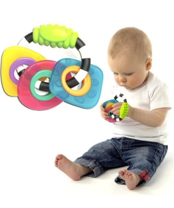 Playgro glodalica za bebe sa teksturom - 1014138