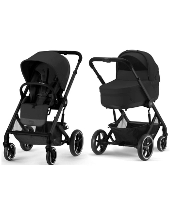 Cybex Balios S Lux kolica 2 u 1 sa S Cot nosiljkom Moon Black