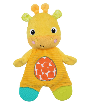 Bright Starts glodalica za bebe Snuggle and Teethe Giraffe - SKU12348