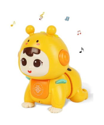 BBo toys muzička igračka za bebe koje puze 18m+ Yellow - HE0707