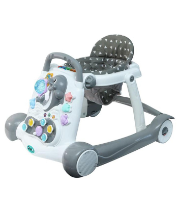 Puerri Walk Buddy dubak za prohodavanje dece 3 u 1 - Grey