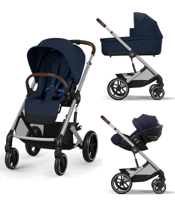 Cybex Balios S Lux kolica 3 u 1 sa auto sedištem Cloud G I-size - Ocean blue
