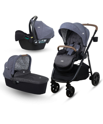 Joie Versatrax kolica za bebe 3 u 1 do 22 kg Coal