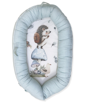 Textil multifunkcionalno gnezdo za bebe Bambi Roze