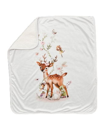 Textil plišani prekrivač za bebe Bambi
