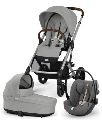 Cybex Balios S Lux kolica 3 u 1 sa auto sedištem Cloud G I size plus - Stone&Lava Grey