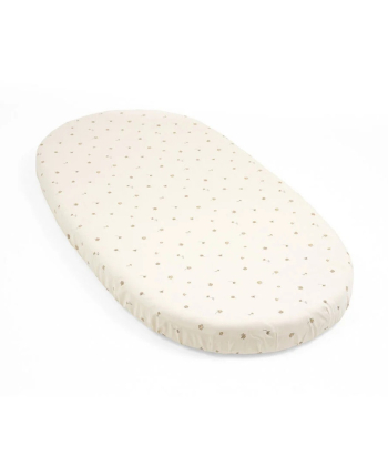 Stokke Sleepi V3 Fitted Sheet čaršav navlaka za dušek Flower Ecru