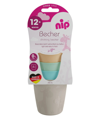 Nip čaša za decu 250ml 4 komada