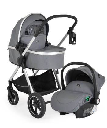 Moni Alina kolica za bebe 3 u 1 – Titanium Grey