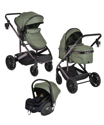 Moni All Road kolica za bebe 3 u 1 – Dark Green