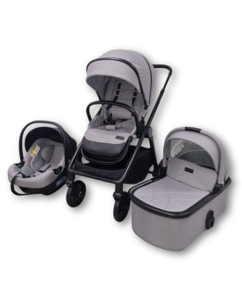 BBO Voyage kolica za bebe 3 u 1 Stone Grey