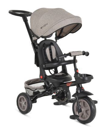 Byox Explorer 360 sklopivi tricikl za decu do 25 kg Beige