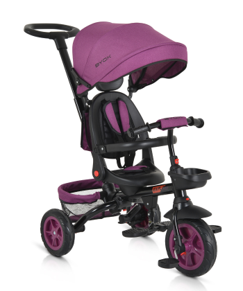 Byox Explorer 360 sklopivi tricikl za decu do 25 kg Purple