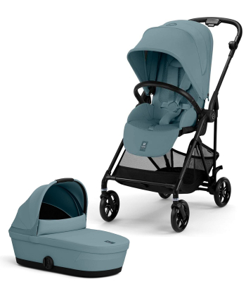 Cybex Melio Carbon kolica 2 u 1 sa nosiljkom - Stormy Blue