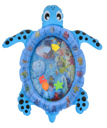 Moni Toys vodena podloga za igru bebe 100x84x8 cm Kornjača