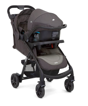Joie Muze kolica za bebe 2 u 1 sa auto sedištem Dark Pewter