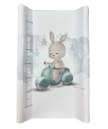 Deksi tvrda podloga za presvlačenje bebe Zeka mint 78x50 cm