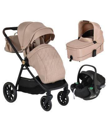 Cangaroo kolica za bebe Celebrity 3 u 1 Crepe Beige