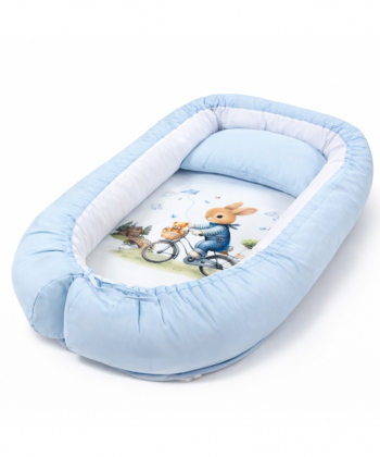 Deksi Gnezdo za bebe Zeka plava