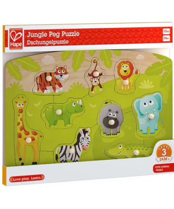 Hape drvena slagalica za decu Džungla E0128