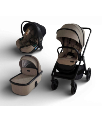 BBO Voyage kolica za bebe 3 u 1 Mud Melange