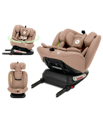 Lorelli Capella i-Size Isofix 360 auto sedište za decu 40-150cm Beige