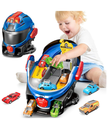 HK Mini komplet u obliku kacige sa transformišućom trkačkom stazom  A097798