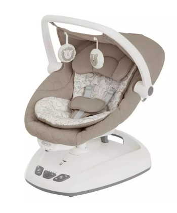 Graco Move with Me ljuljaška za bebe sa adapterom za struju Safari