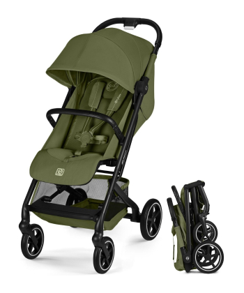 Cybex Beezy kolica za bebe do 22 kg black frame Moss Green New