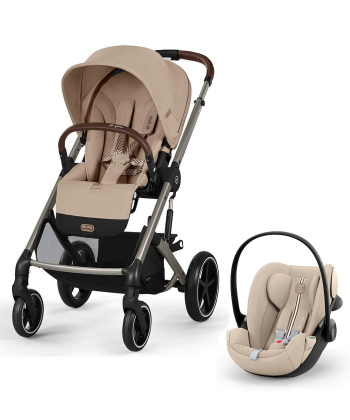 Cybex Balios S Lux kolica 2 u 1 sa auto sedištem Cloud G3 i-Size Plus - Almond Beige