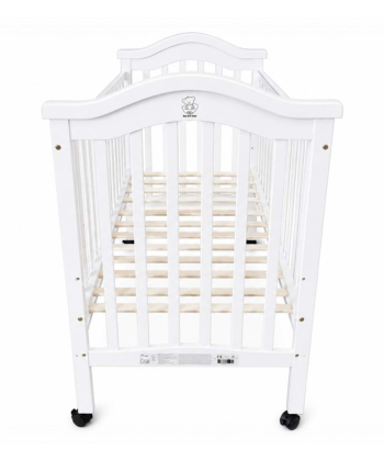 BBO Classic drveni krevetac za bebe White