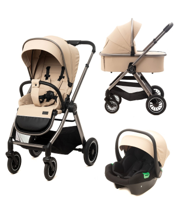 BBO Charm Lux kolica za bebe 3 u 1 Beige