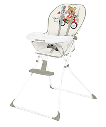 Kikka Boo hranilica za bebe (stolica za hranjenje) Be Happy Bear
