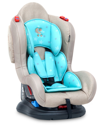 Lorelli Bertoni Jupiter Auto Sedište za bebe 0-25 kg Beige&Green Stars