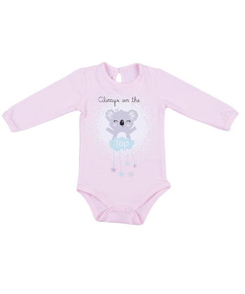 My Baby bodić za bebe Koala svetlo Roza Veličina 62
