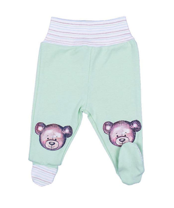 My Baby pantalone za bebe sa stopicama Teddy Bear 0-6 meseci - 231118