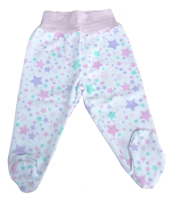 My Baby pantalonice za bebe Šarene zvezdice Vel. 56,62 - 211001