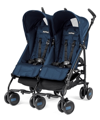 Peg Perego Kolica za blizance Mini Classico Geo Navy