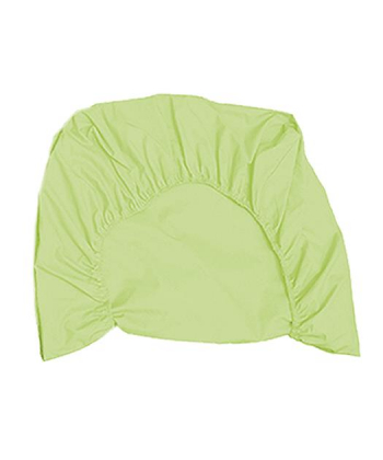Textil čaršav za dušek za bebe 120X60 cm sa lastišom Žersej - Zelena