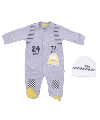 Tongs Baby zeka za bebe Taxi Siva od 0-9 meseci