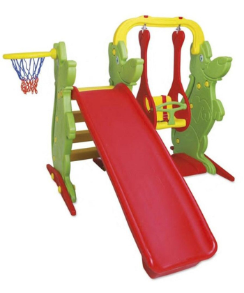 Activity Set Tobogan Ljuljaska i Koš igračka za decu - 30959