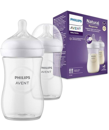 Avent natural response flašice za bebe 2 komada 260ml - SCY903/02